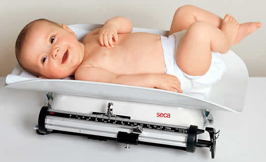 Seca 725 Mechanical Baby Scale with Sliding Weights, 32 lb x 0.25