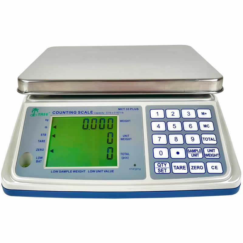 WASHDOWN & RECHARGEABLE NSF DIGITAL SCALE 33 LBS.