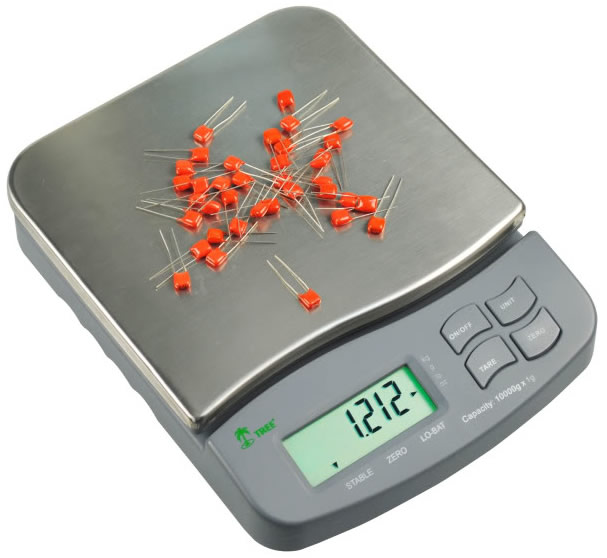 Compact Digital Scale, 1200g x 0.1g