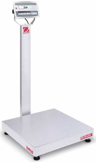 Ohaus D52P250RQV3 Defender 5000 Bench Scale, 500 lb x 0.02 lb